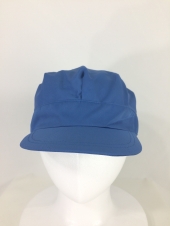 ブルー作業服　帽子