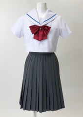 ブルーライン半袖セーラー服 
全4点